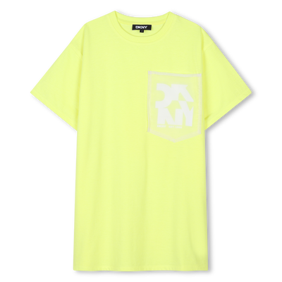 Kurz&auml;rmliges T-Shirt-Kleid DKNY M&Auml;DCHEN