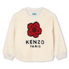 Flauschiges Fleece-Sweatshirt KENZO KIDS 
                    M&Auml;DCHEN