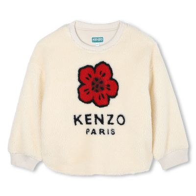 Flauschiges Fleece-Sweatshirt KENZO KIDS M&Auml;DCHEN