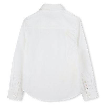 Langarm-Hemd aus Baumwolle BOSS JUNGE