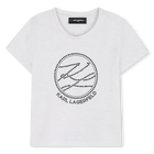Kurz&auml;rmeliges t-shirt KARL LAGERFELD KIDS 
                    M&Auml;DCHEN
