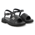 Sandalen aus lammfell DKNY 
                    M&Auml;DCHEN