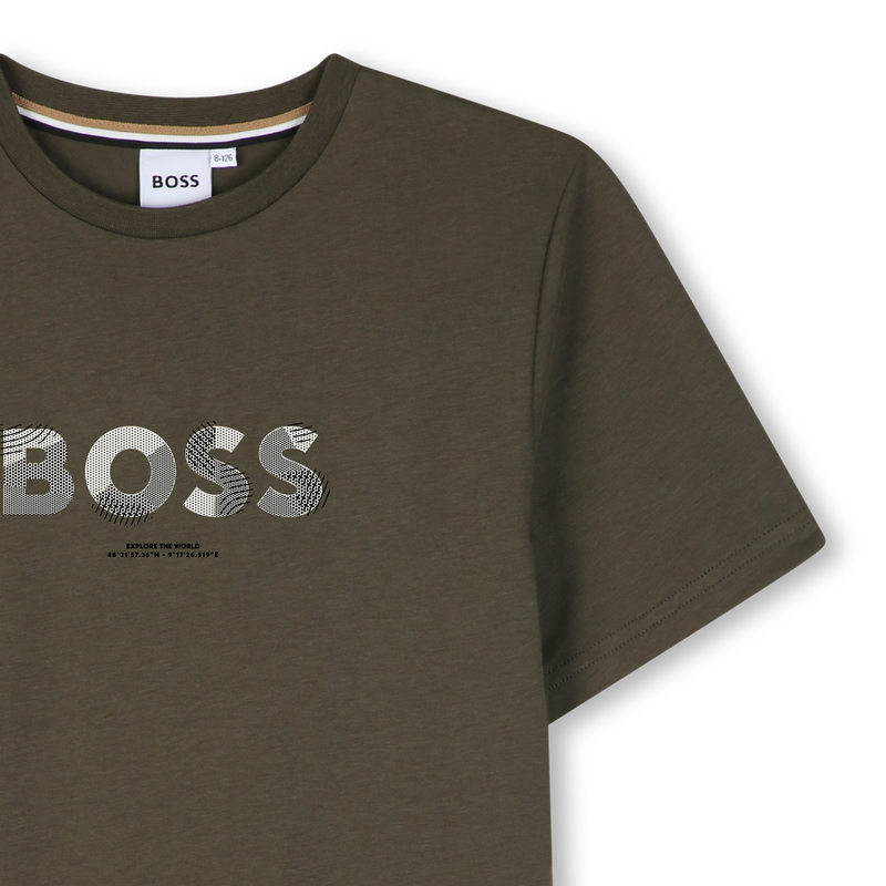 T-Shirt mit kurzen &Auml;rmeln BOSS 
                        JUNGE
