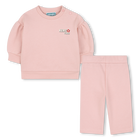 Set aus Sweatshirt + Hose KENZO KIDS 
                    M&Auml;DCHEN