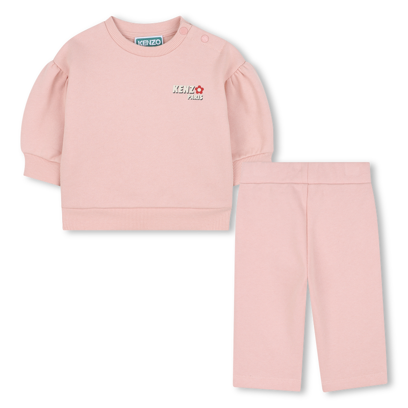 Set aus Sweatshirt + Hose KENZO KIDS 
                        M&Auml;DCHEN