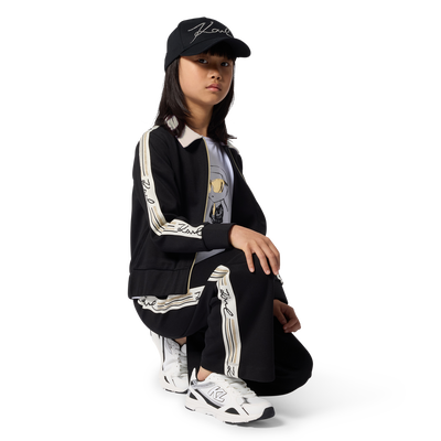 Sneaker zum schn&uuml;ren KARL LAGERFELD KIDS M&Auml;DCHEN
