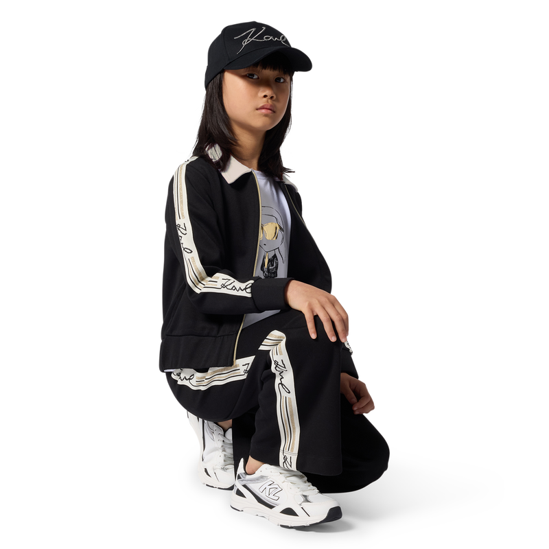 Sneaker zum schn&uuml;ren KARL LAGERFELD KIDS 
                        M&Auml;DCHEN