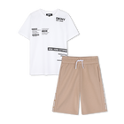Set aus t-shirt und bermudashorts DKNY 
                    JUNGE