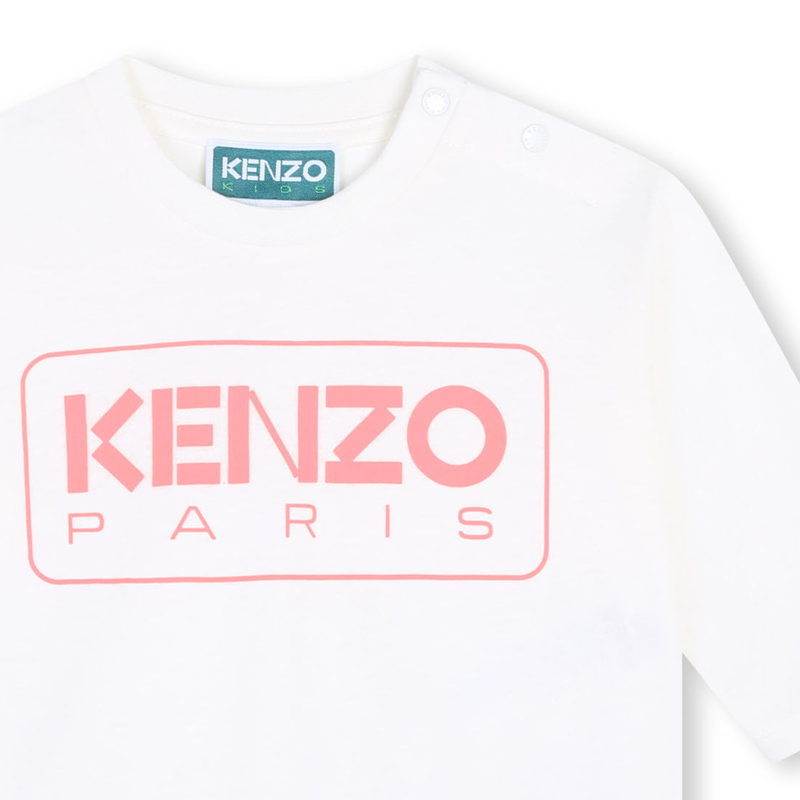 Langarm-T-Shirt KENZO KIDS 
                        M&Auml;DCHEN