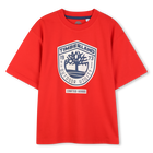 Kurz&auml;rmeliges t-shirt, ROT, hi-res