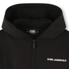 Cardigan mit Kapuze KARL LAGERFELD KIDS 
                    JUNGE