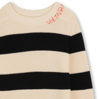 Gestreifter pullover mit rundhalsausschnitt ZADIG & VOLTAIRE 
                    JUNGE