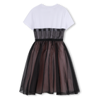 Kurz&auml;rmeliges formelles kleid KARL LAGERFELD KIDS 
                    M&Auml;DCHEN