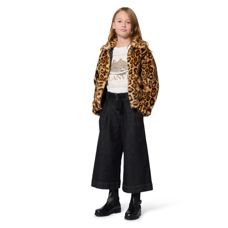 Flauschige fleecejacke LANVIN 
                        M&Auml;DCHEN