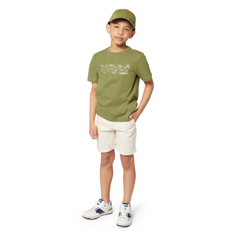 T-Shirt aus Baumwolle BOSS 
                        JUNGE