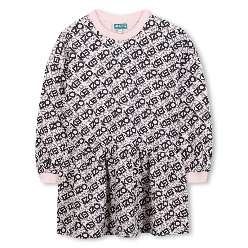 Kleid aus Fleece KENZO KIDS 
                        M&Auml;DCHEN