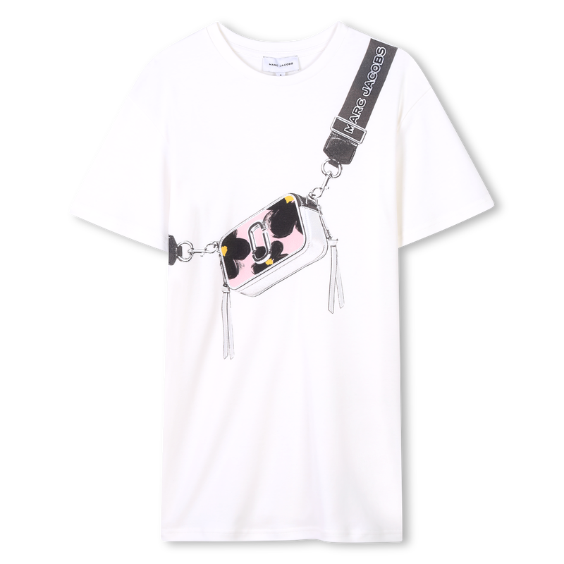 Kurz&auml;rmeliges Baumwollkleid MARC JACOBS 
                        M&Auml;DCHEN