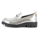 Loafer aus Metallic-Rindsleder DKNY 
                    M&Auml;DCHEN