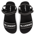 Leichte Klettsandalen KARL LAGERFELD KIDS 
                    M&Auml;DCHEN