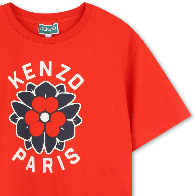 T-Shirt mit Siegel-Druck KENZO KIDS 
                        M&Auml;DCHEN