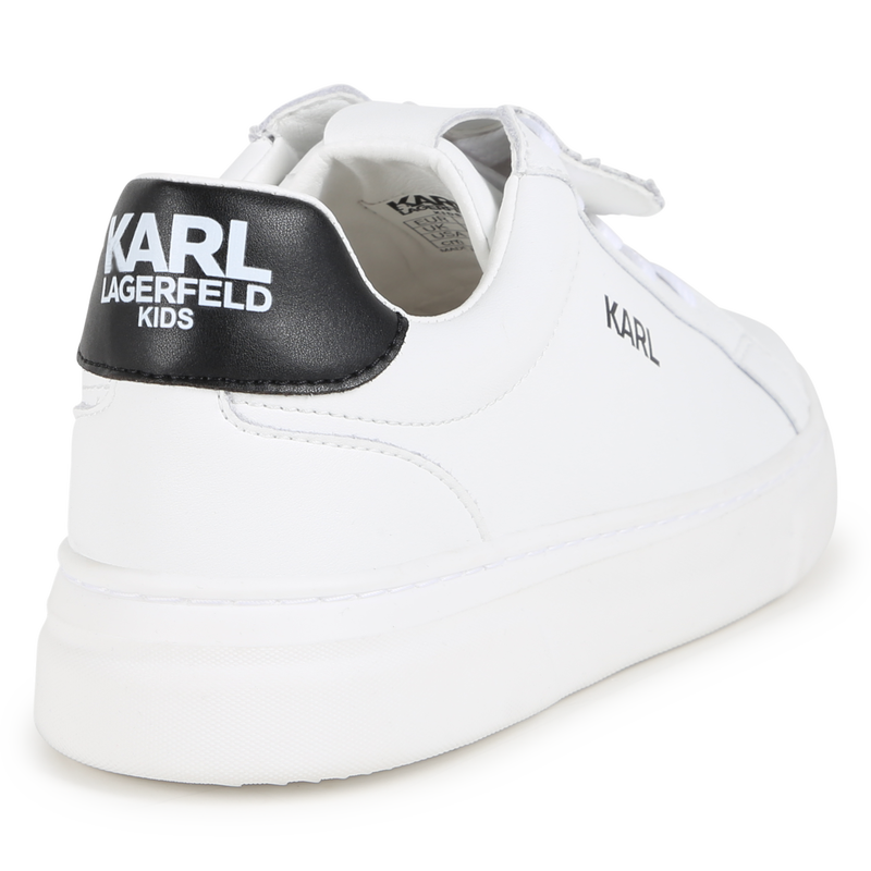 Low-Sneaker aus Leder KARL LAGERFELD KIDS 
                        MÄDCHEN