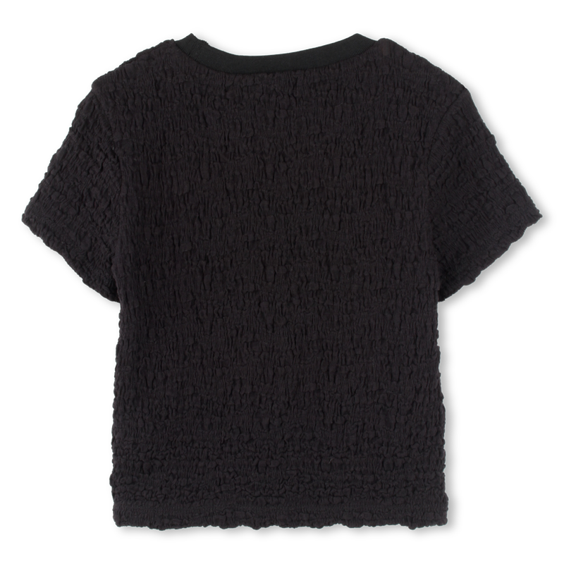 Kurzarm-T-Shirt mit Pr&auml;gung DKNY 
                        M&Auml;DCHEN