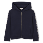 Kapuzen-Sweatjacke, MARINE, hi-res