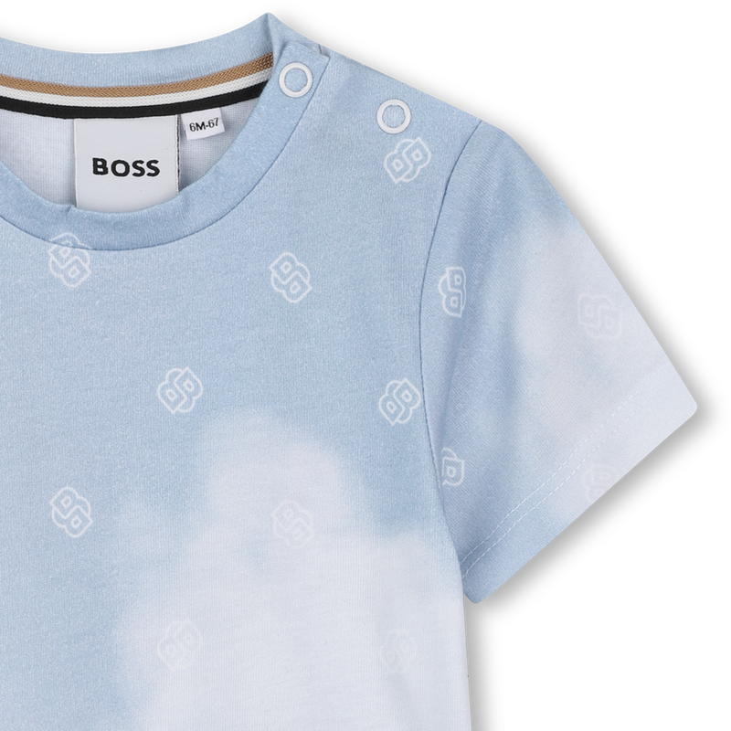 Kurzarm-T-Shirt aus Baumwolle BOSS 
                        JUNGE