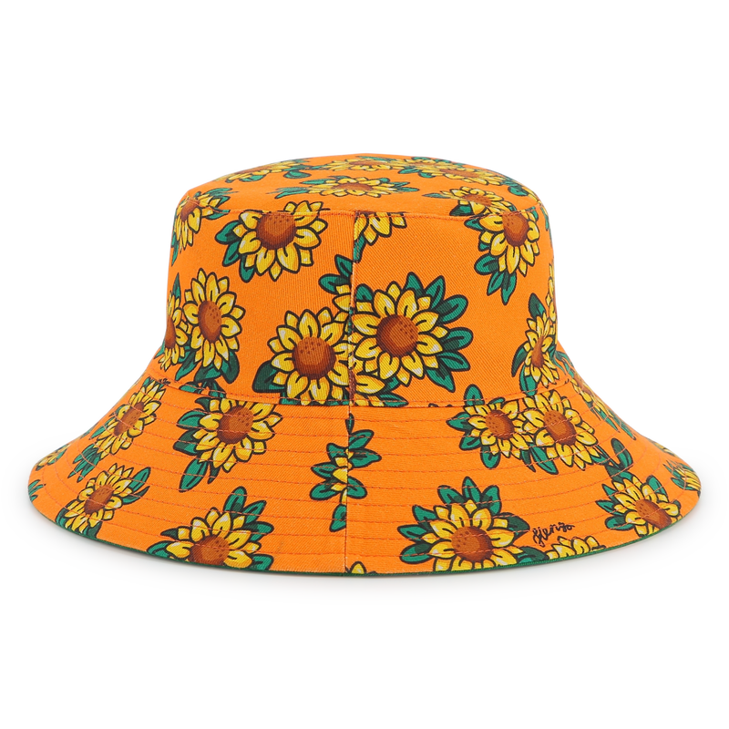 Wendbarer Baumwoll-Fischerhut KENZO KIDS 
                        UNISEX