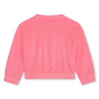 Velours-Sweatshirt BILLIEBLUSH 
                    M&Auml;DCHEN