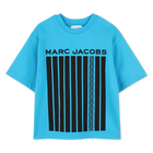 Zweifarbiges Baumwoll-T-Shirt MARC JACOBS 
                    JUNGE