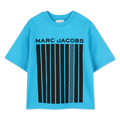 Zweifarbiges Baumwoll-T-Shirt MARC JACOBS JUNGE