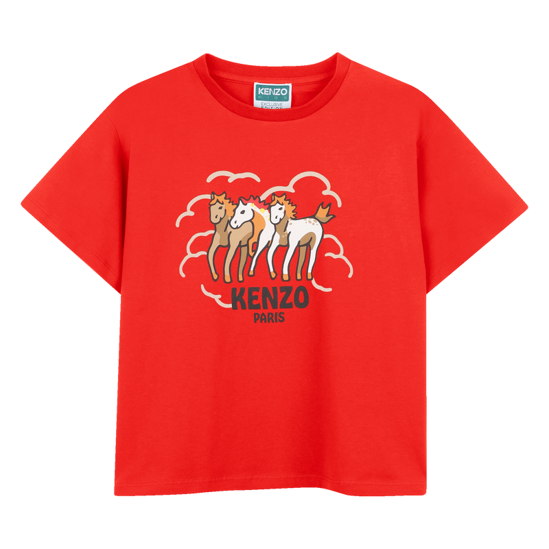 KURZ&Auml;RMELIGES T-SHIRT KENZO KIDS 
                        UNISEX