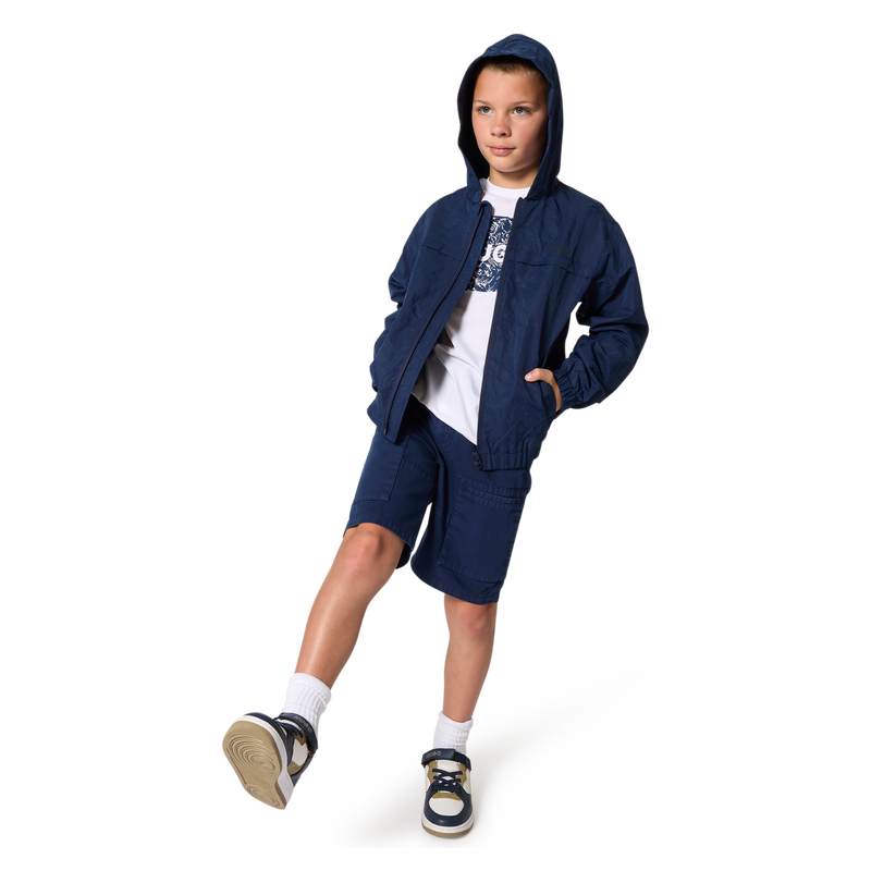 KURZ&Auml;RMELIGES T-SHIRT HUGO 
                        JUNGE