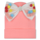 Schleife und Pompon-Hut BILLIEBLUSH 
                    M&Auml;DCHEN
