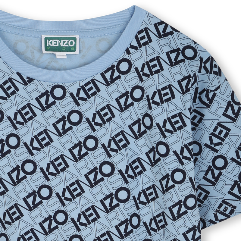 Baumwoll-T-Shirt mit Print KENZO KIDS 
                        JUNGE