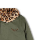 Jacke aus Twill mit Pattentaschen ZADIG VOLTAIRE 
                    M&Auml;DCHEN