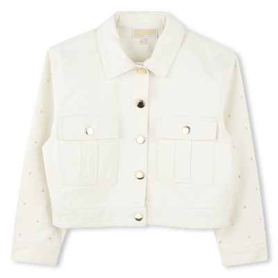 Jacke aus Baumwolltwill MICHAEL KORS M&Auml;DCHEN