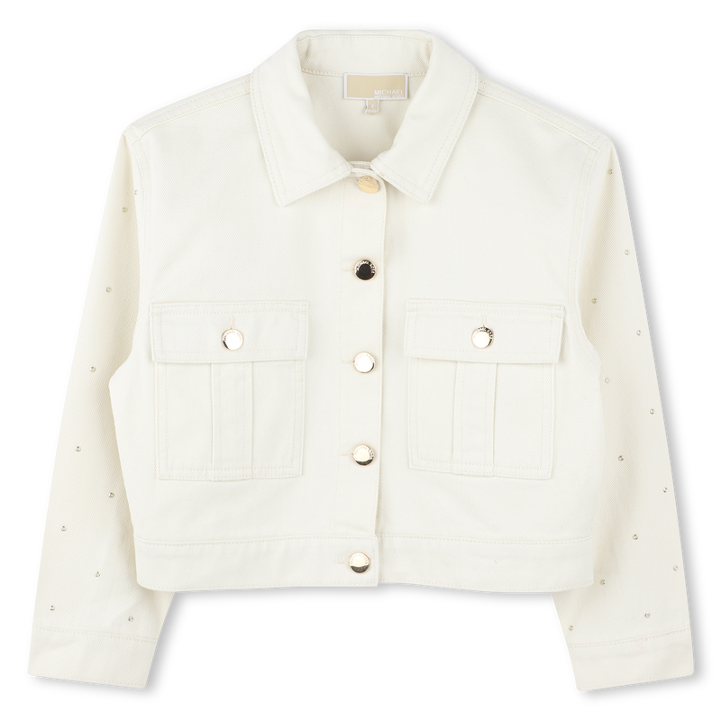 Jacke aus Baumwolltwill MICHAEL KORS 
                        M&Auml;DCHEN