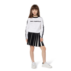 Plisseerock aus Strick KARL LAGERFELD KIDS 
                    M&Auml;DCHEN