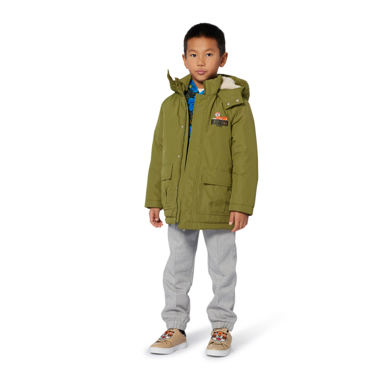 Parka mit Kapuze KENZO KIDS 
                        JUNGE