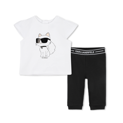 T-Shirt und lange Unterhose KARL LAGERFELD KIDS M&Auml;DCHEN