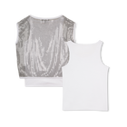 2-in-1 t-shirt DKNY 
                    M&Auml;DCHEN