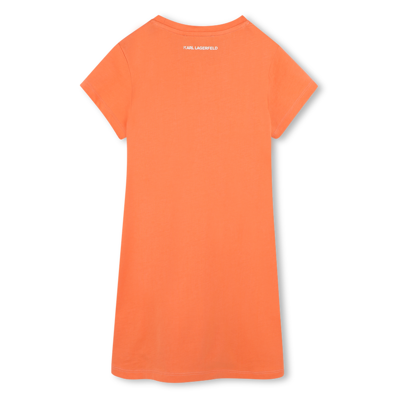 Kurz&auml;rmeliges Kleid KARL LAGERFELD KIDS 
                        M&Auml;DCHEN