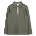 Lang&auml;rmeliges Poloshirt BOSS 
                    JUNGE
