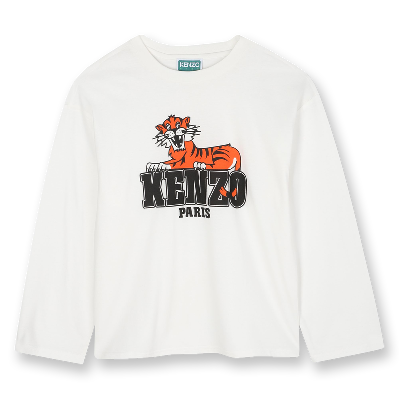 Langarm-T-Shirt KENZO KIDS 
                        JUNGE