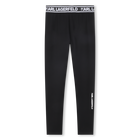 Elastische leggings KARL LAGERFELD KIDS 
                    M&Auml;DCHEN