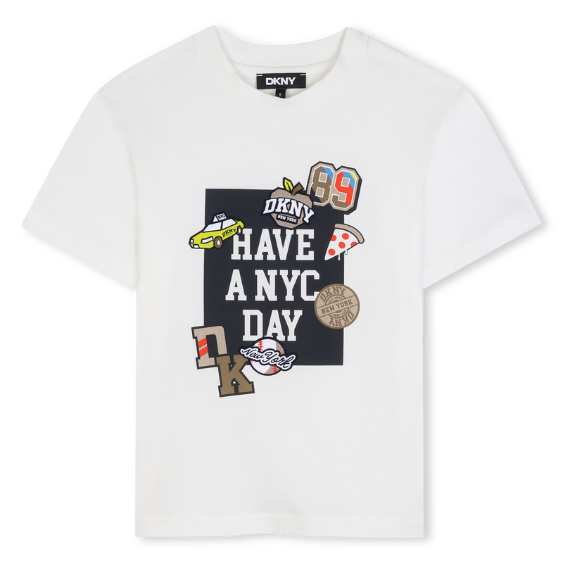 T-Shirt mit kurzen &Auml;rmeln DKNY 
                        JUNGE