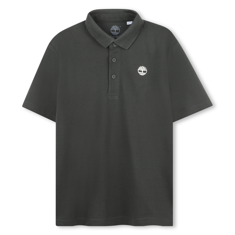Einfarbiges Poloshirt mit Logo TIMBERLAND 
                        JUNGE