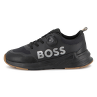 Sneaker mit elastischen Schn&uuml;rsenkeln BOSS 
                    JUNGE
